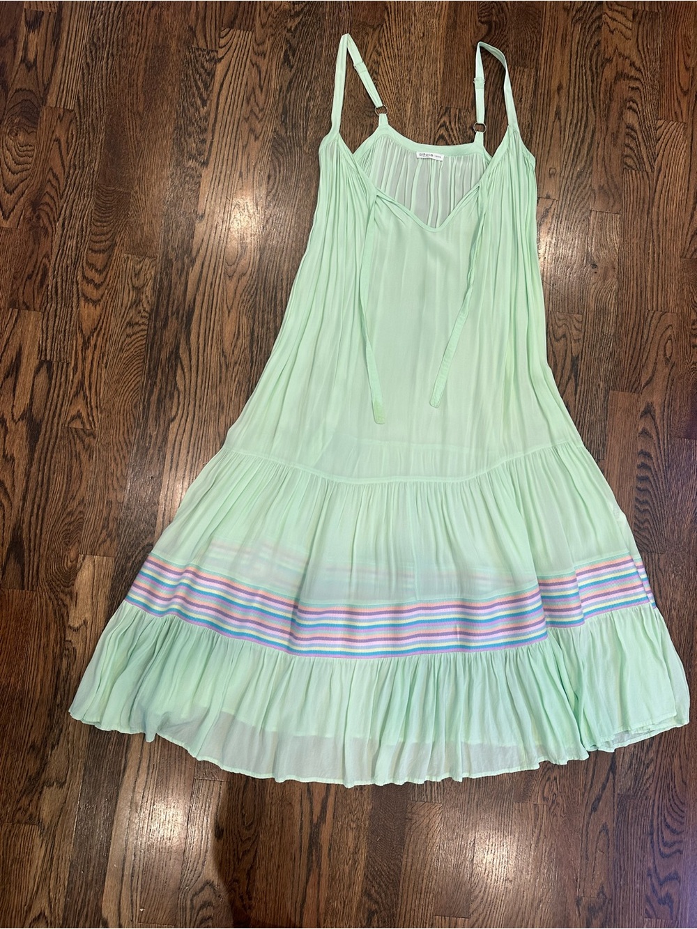 Pitusa Mint Green Pleated Sundress